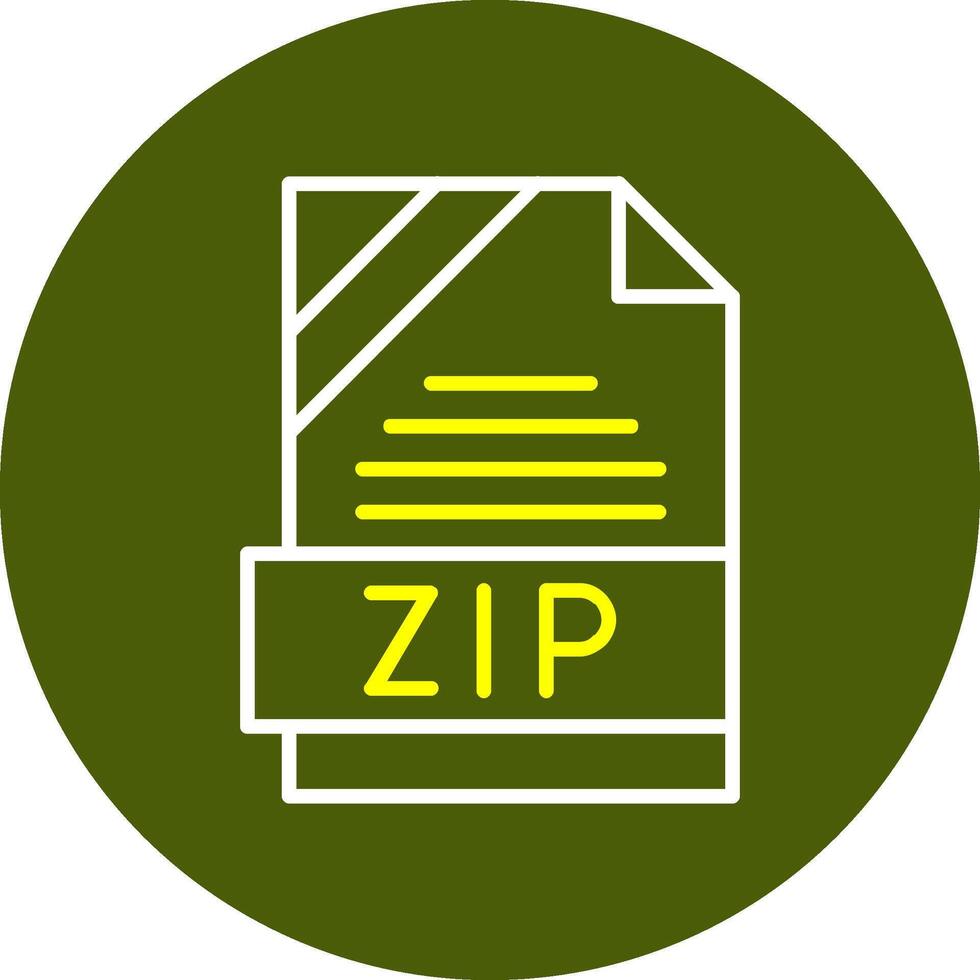 Código Postal formato mínimo línea dos color icono vector