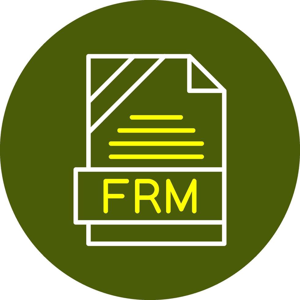 desde formato mínimo línea dos color icono vector