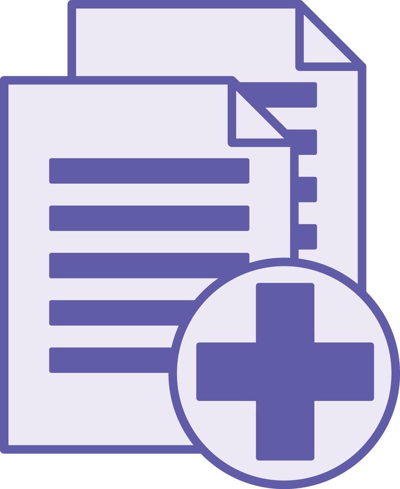 Colored Copy Icon. Illustration. A Computer File Remains in a Directory and is Created in Another Directory. Download Concept vector