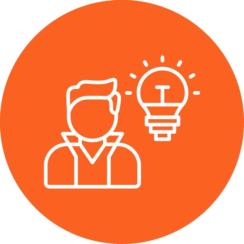 Creative Brainstorming Session Multi Color Circle vector