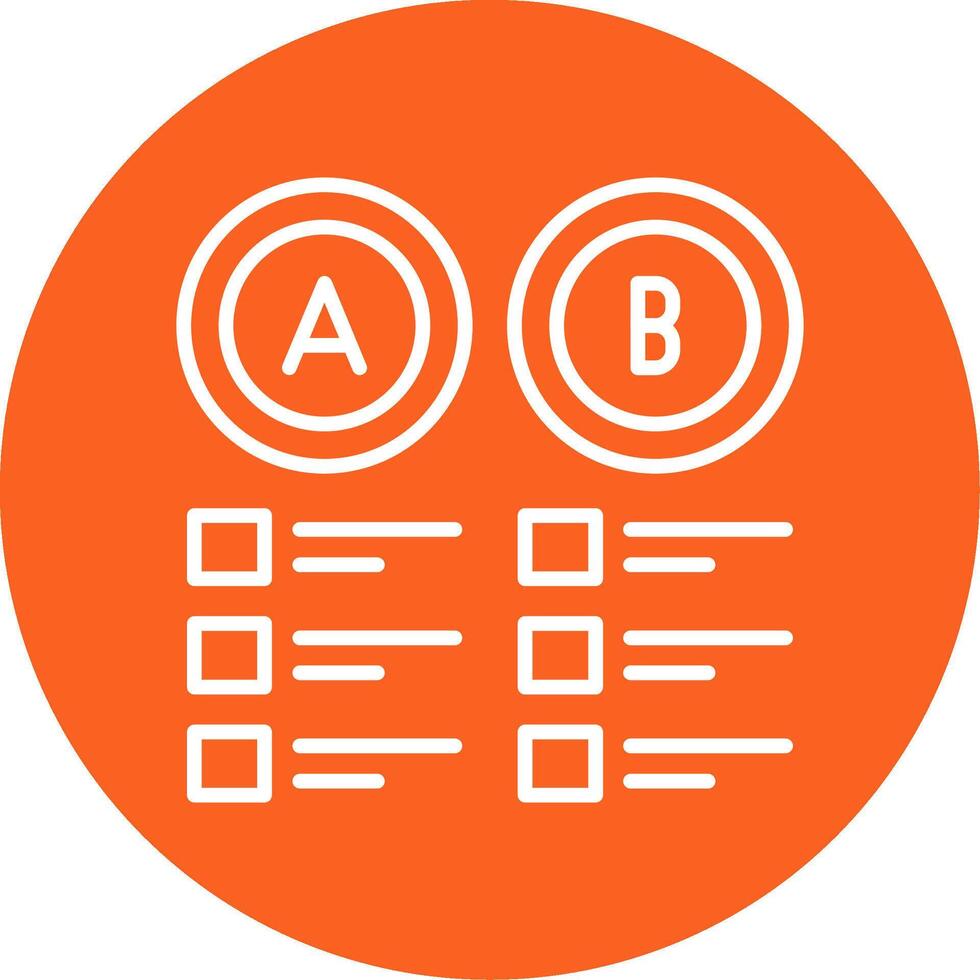 Comparison Infographic Layout Multi Color Circle vector
