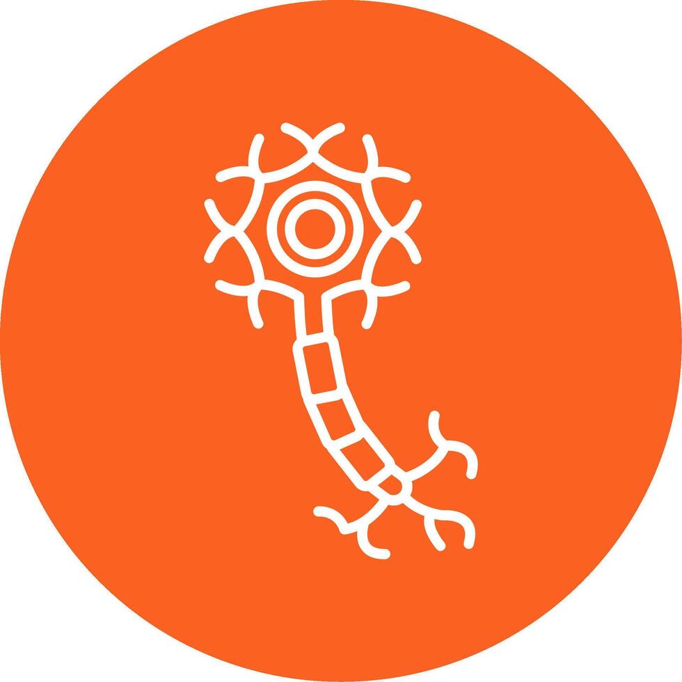 Nerve Signal Cell Multi Color Circle vector