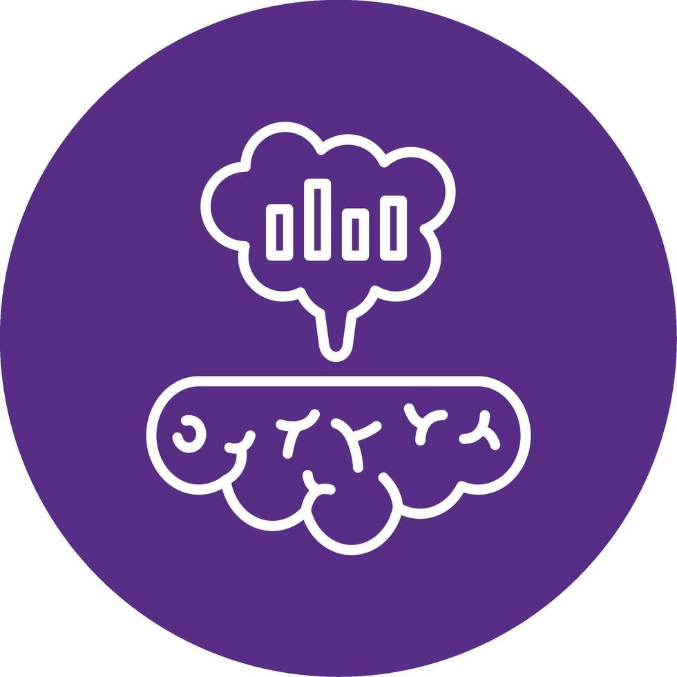 Deep Data Analyzing Multi Color Circle vector