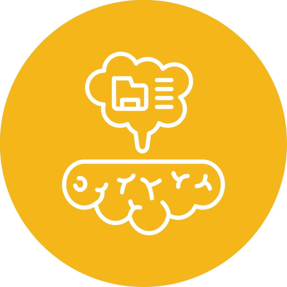 Long Term Memorization Multi Color Circle vector