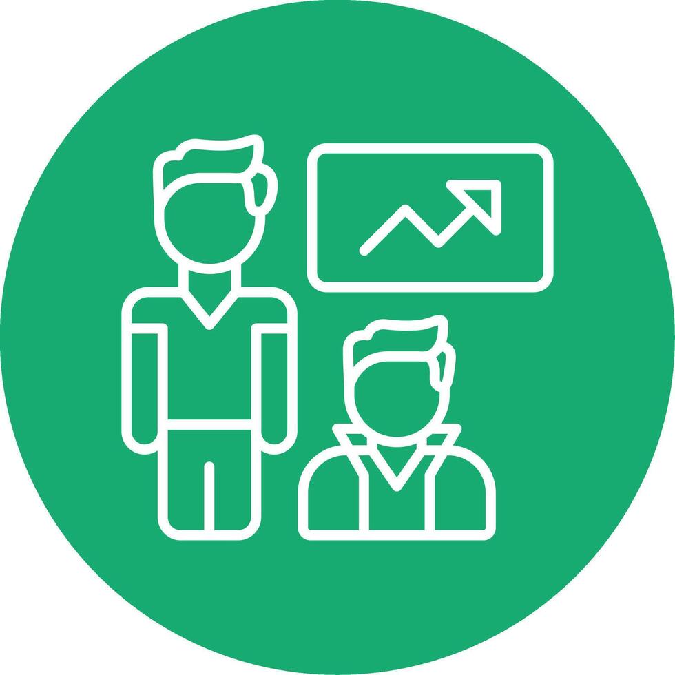 Project Work Progress Multi Color Circle vector