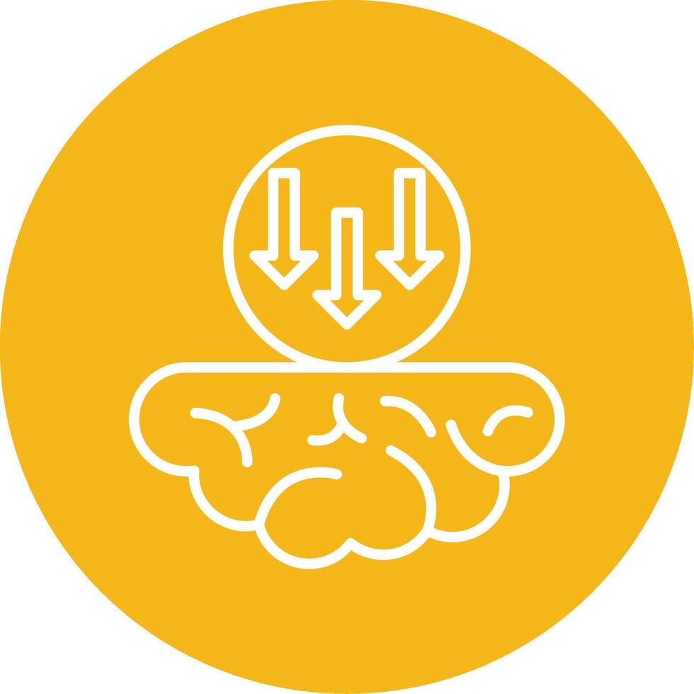 tranquilo introvertido personalidad multi color circulo vector