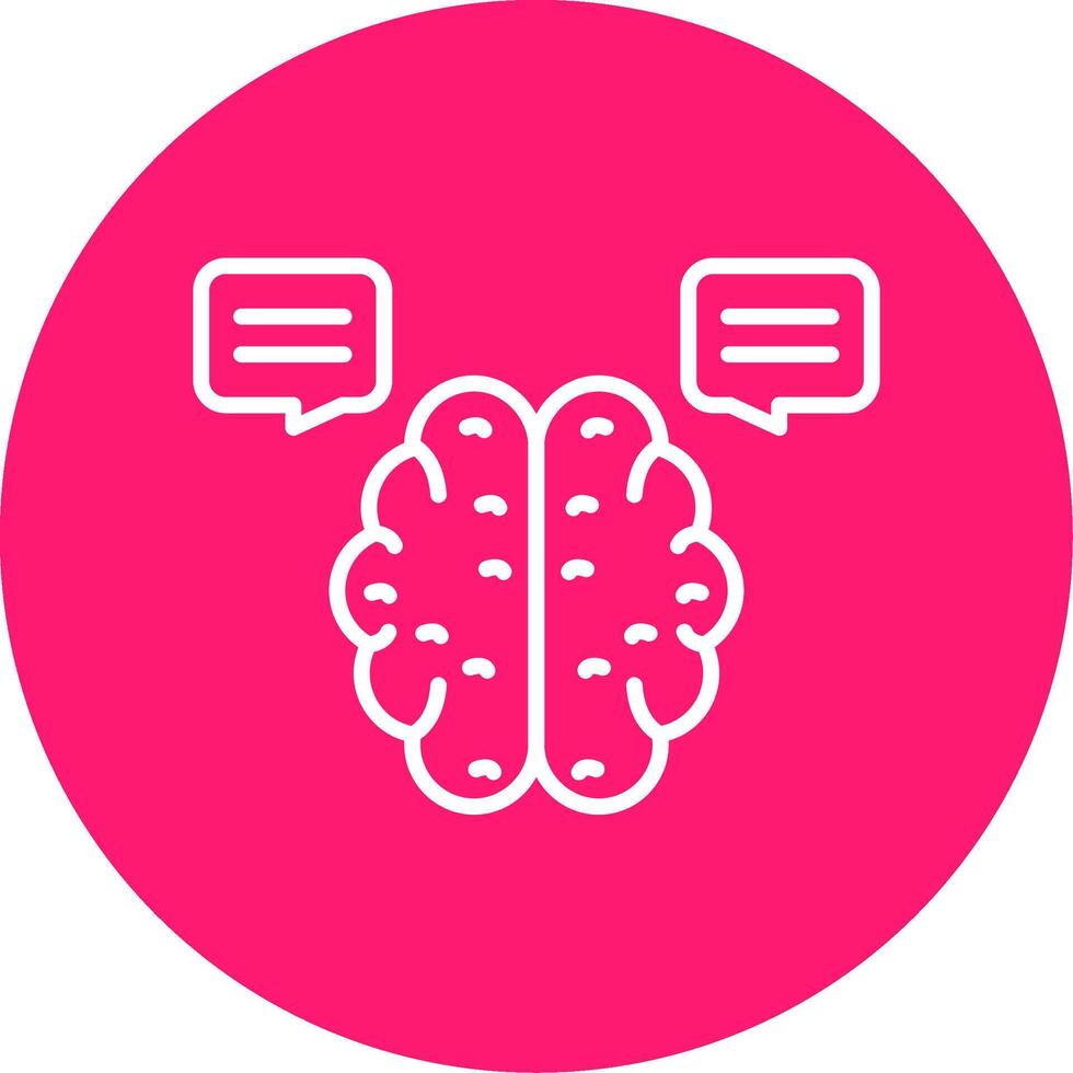 Sensory Learning Method Icon Multi Color Circle vector