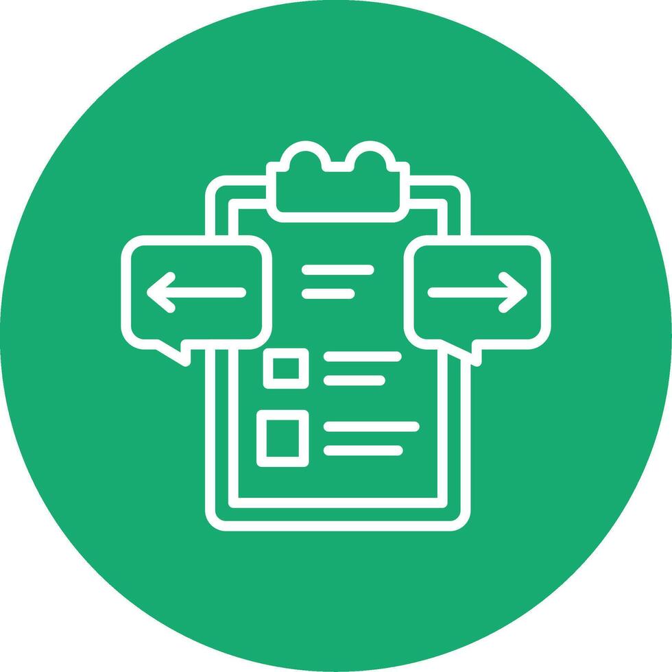 Product Testing Quality Icon Multi Color Circle vector