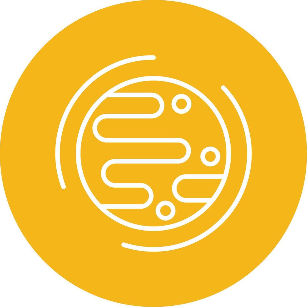 Rotating Earth Globe Multi Color Circle vector