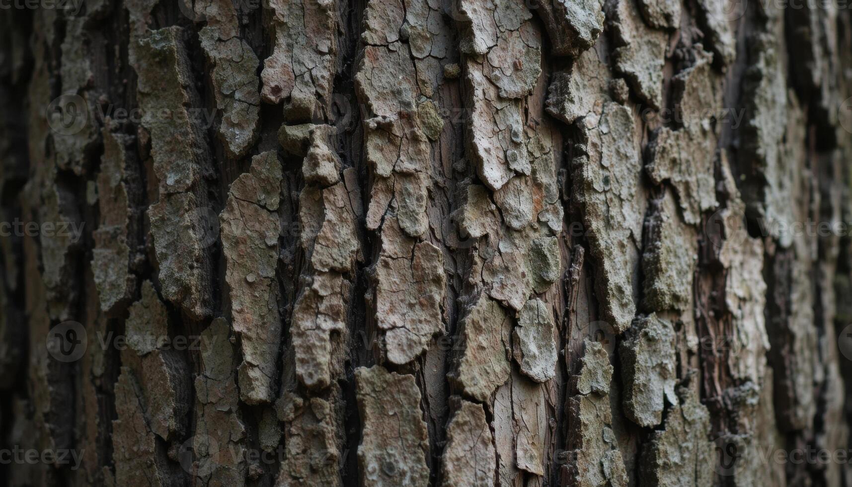 Texture of Tree Bark Showcasing Intricate Patterns and Natural Variations in a Forest Setting photo