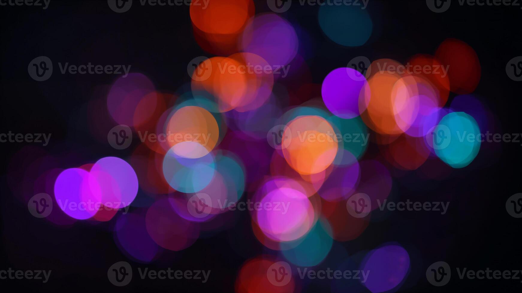 Artistic Bokeh Effect with Playful Color Variations photo