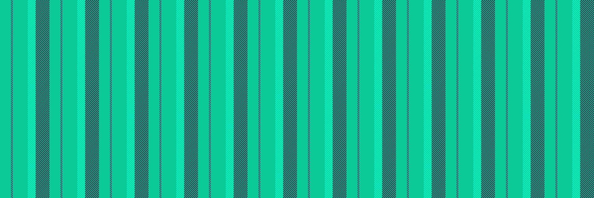 Sloor stripe lines fabric, flow pattern texture vertical. Vluffy seamless background textile in teal and dark colors. vector
