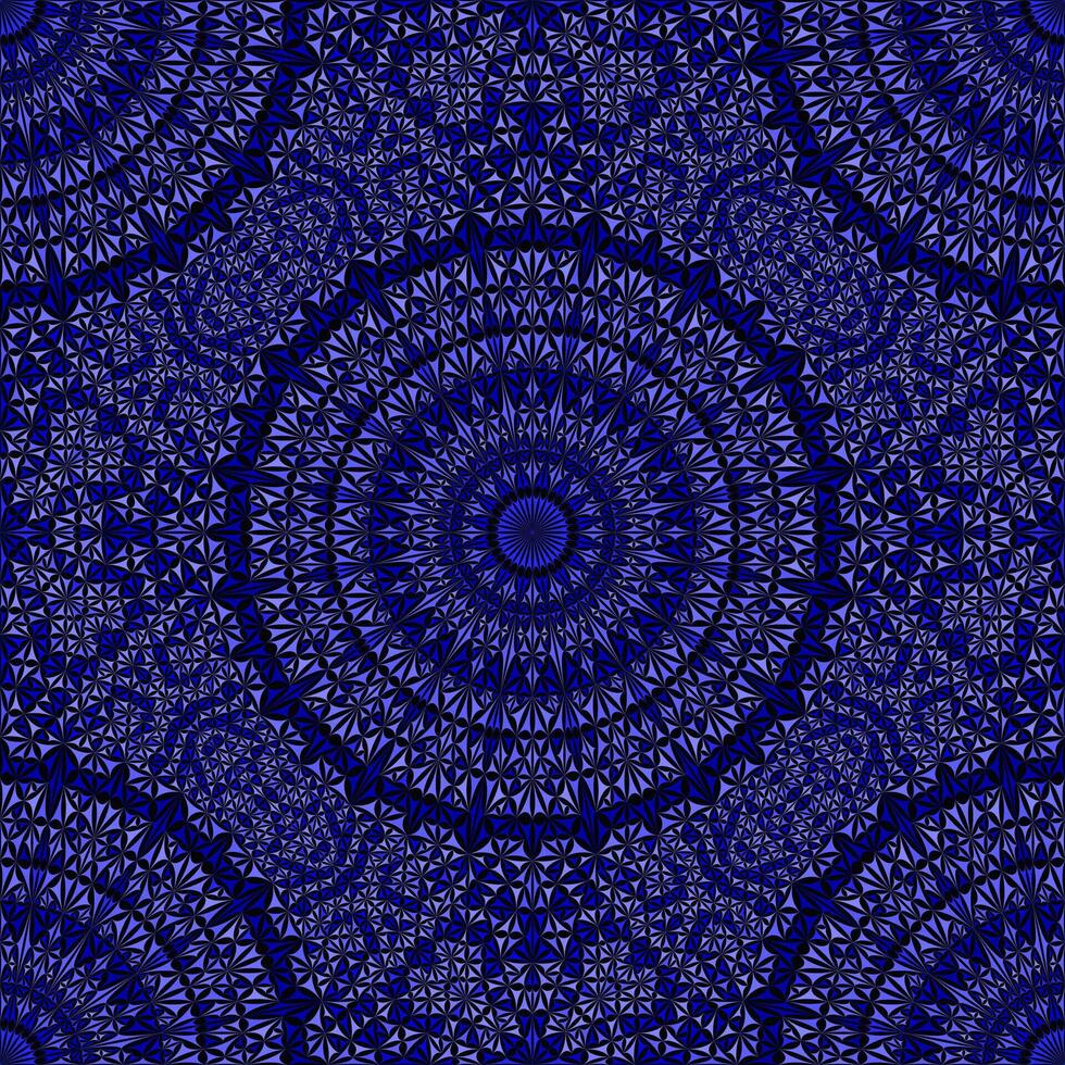 Oriental bohemian seamless curved triangle pattern background design vector