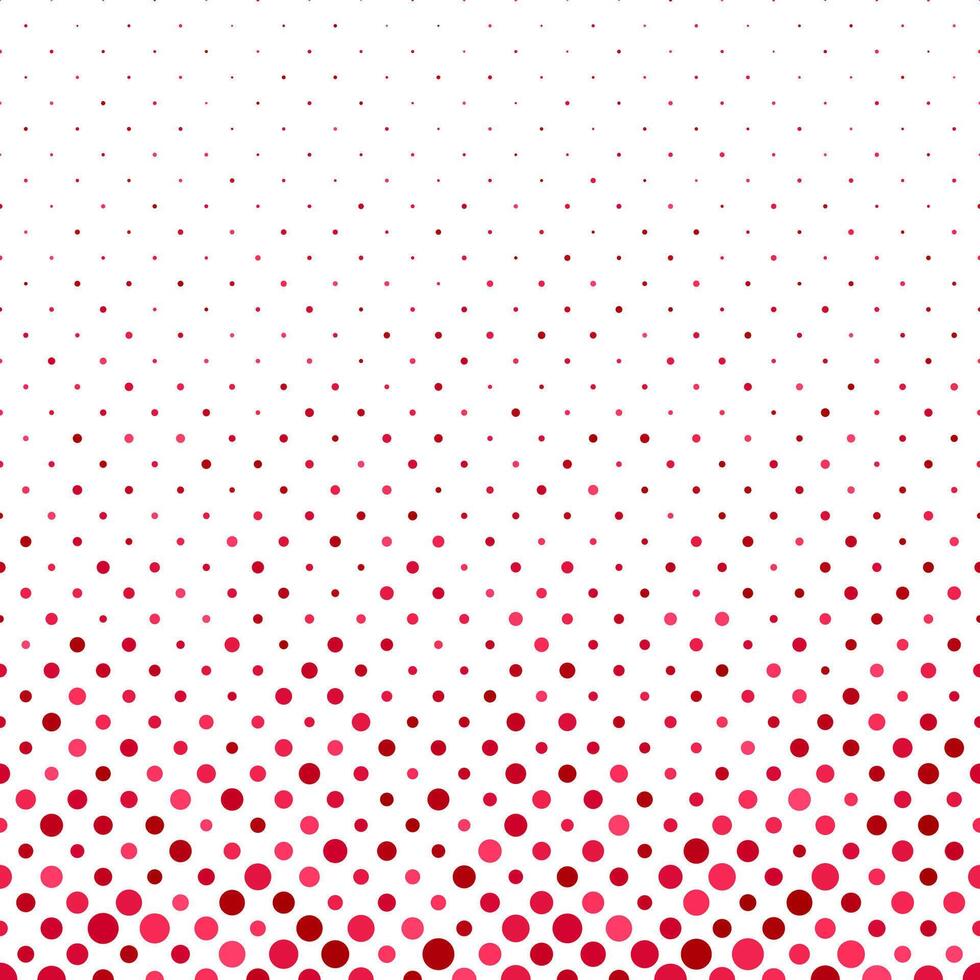Red repeating abstract dot pattern background vector