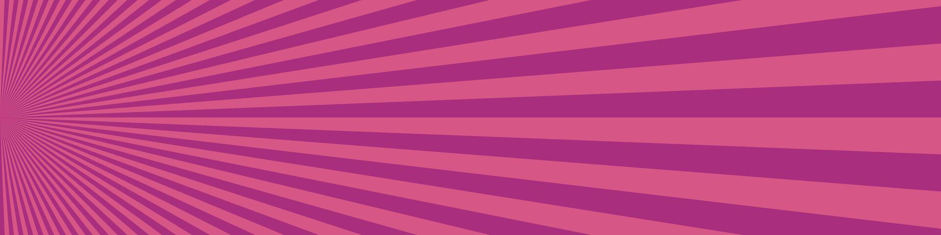 Star burst stripe background - abstract design with pink rays vector