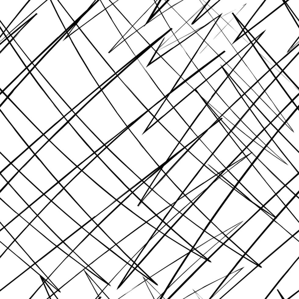 Minimal Crosshatch Sketch Pattern vector