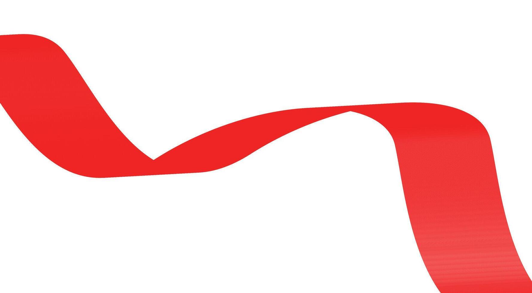 Blend Wavy Curved Smooth Red Abstract Background Design Illustration vector