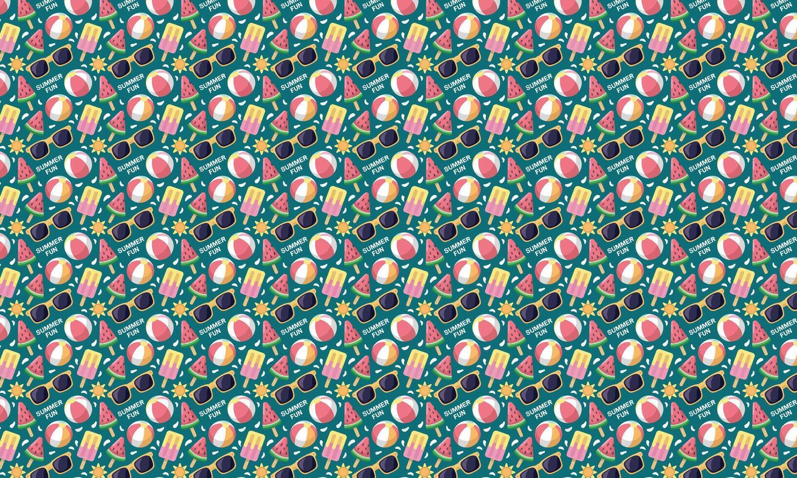 a pattern with many flowers on it vector