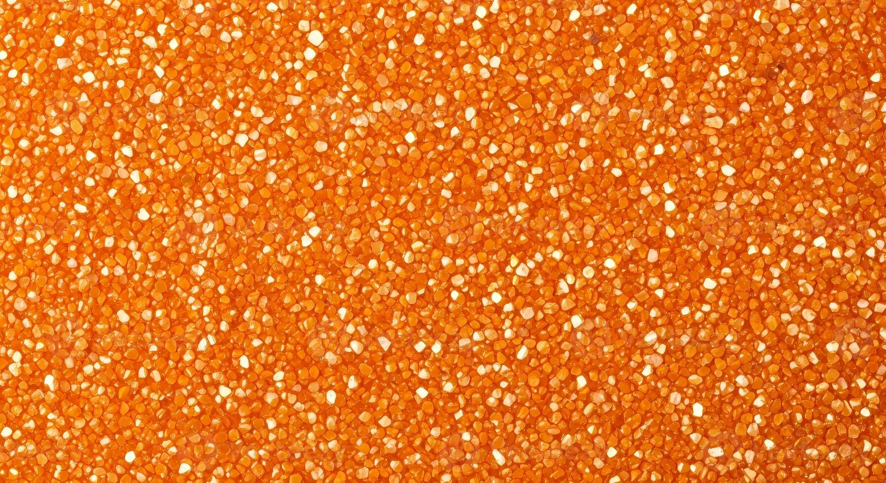 Vibrant Orange Textured Background with Tiny White Speckles Abstract Macro Pattern for Design photo
