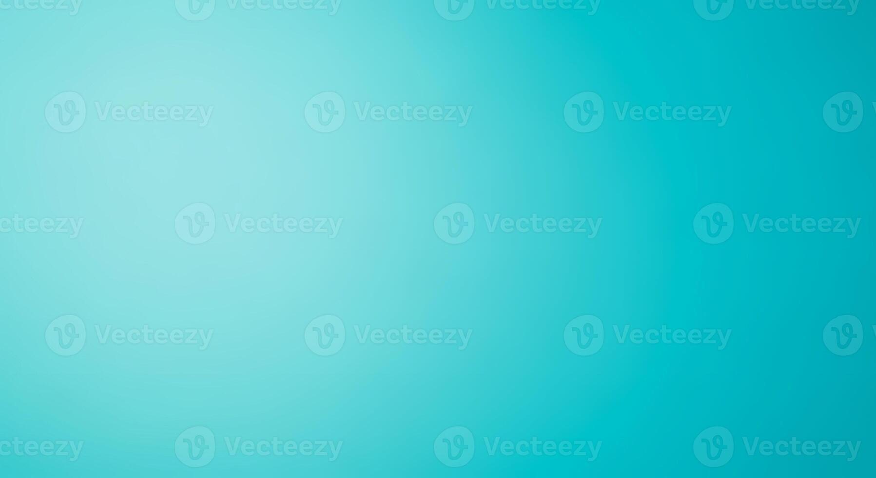 Abstract smooth gradient background of aquatic turquoise and cyan colors, smooth background photo