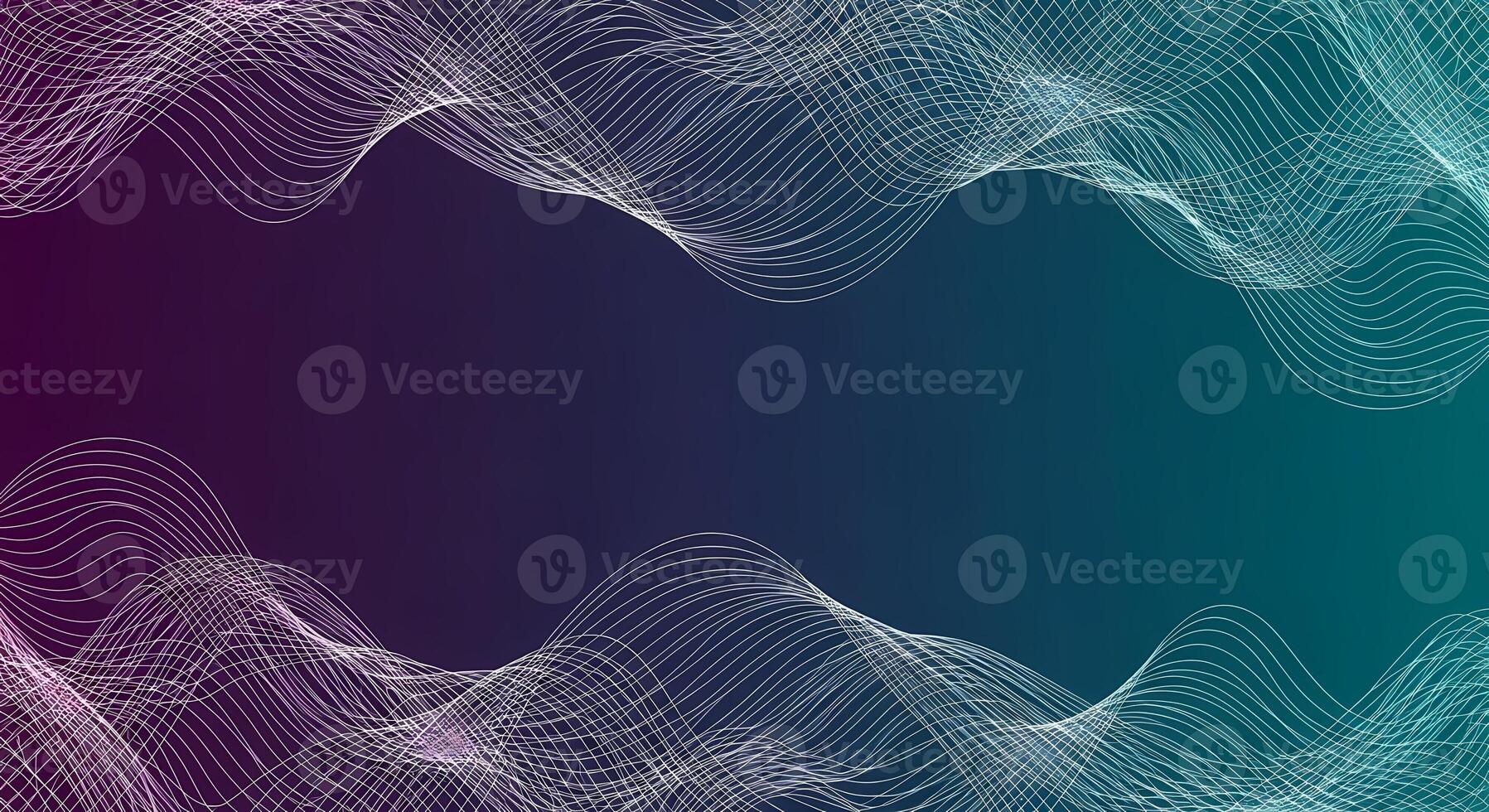 Abstract Gradient Background with Flowing White Lines Wave Pattern Digital Art photo