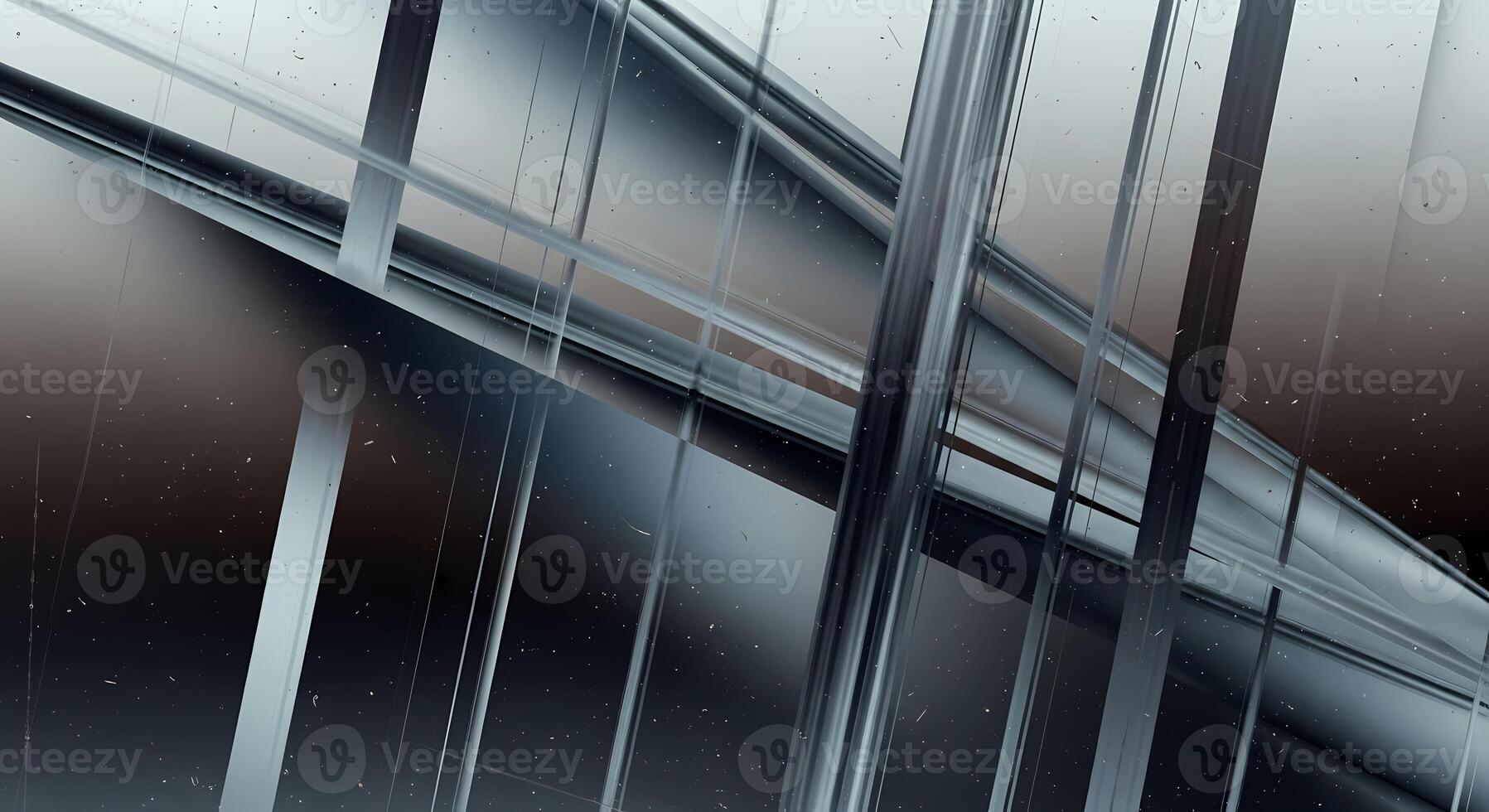 Abstract Geometric Structure with Reflected Light and Dust Particles Modern Background Design photo