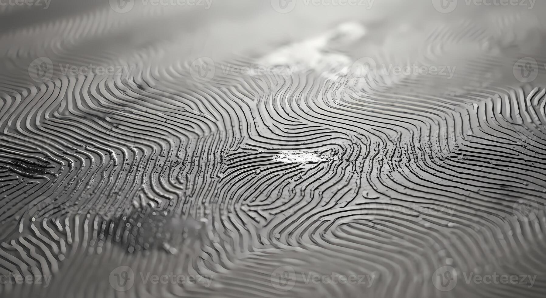 Abstract Wavy Lines Texture, Close Up Macro of Metal Surface Pattern, Monochromatic Background, element photo
