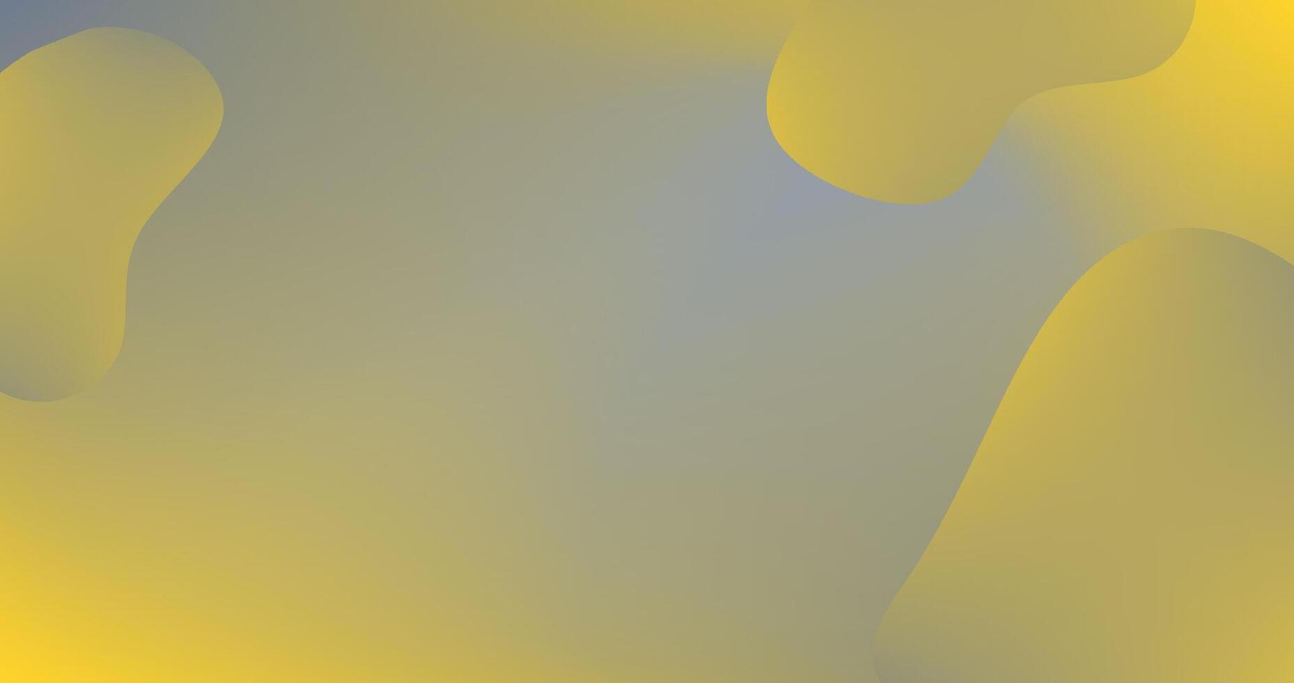 Gradient Fluid mesh abstract background Modern screen design in Green Yellow Gray for mobile app and web vector