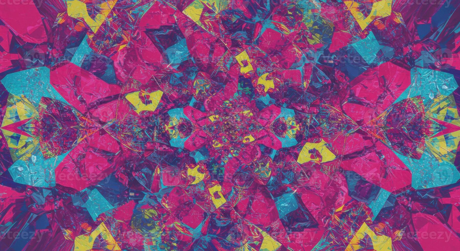 A colorful abstract background with many different shapes photo