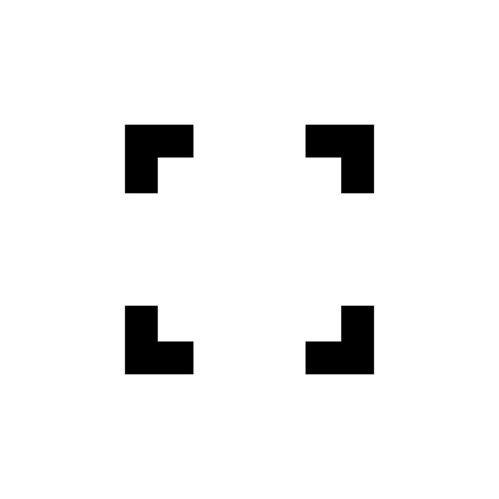 Sleek Scan Solid Shape for Security and Verification System vector