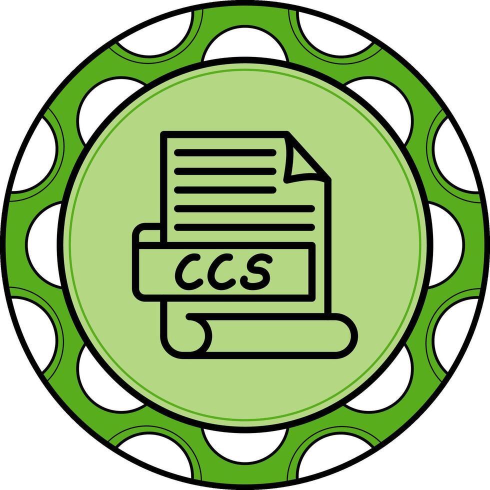 CCS Minimal Flat Art Feature vector