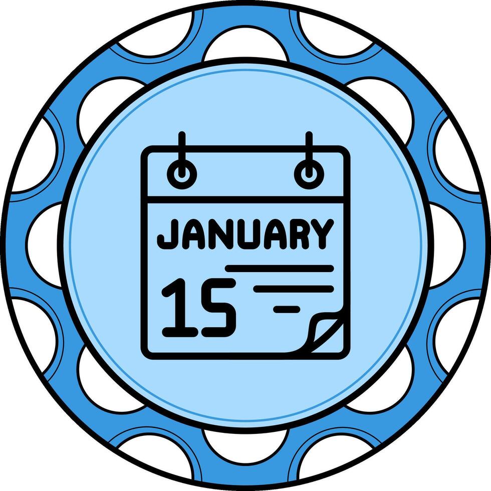 15 January Custom UI Art Layout vector