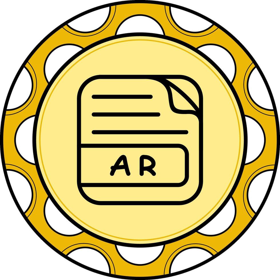 AR File Functional UI Design Asset vector