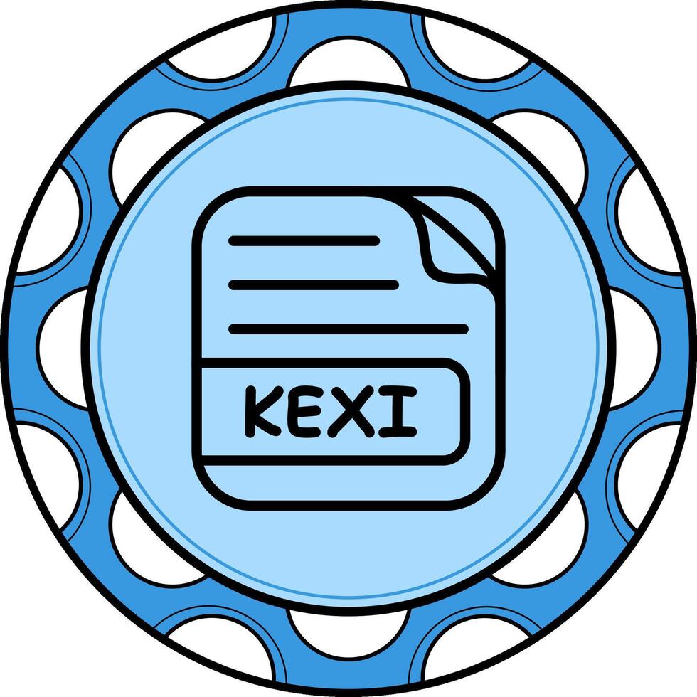 kexi archivo profesional web gráfico elemento vector