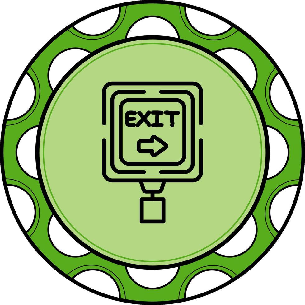 Next Exit Elegant Web Graphic Layout vector
