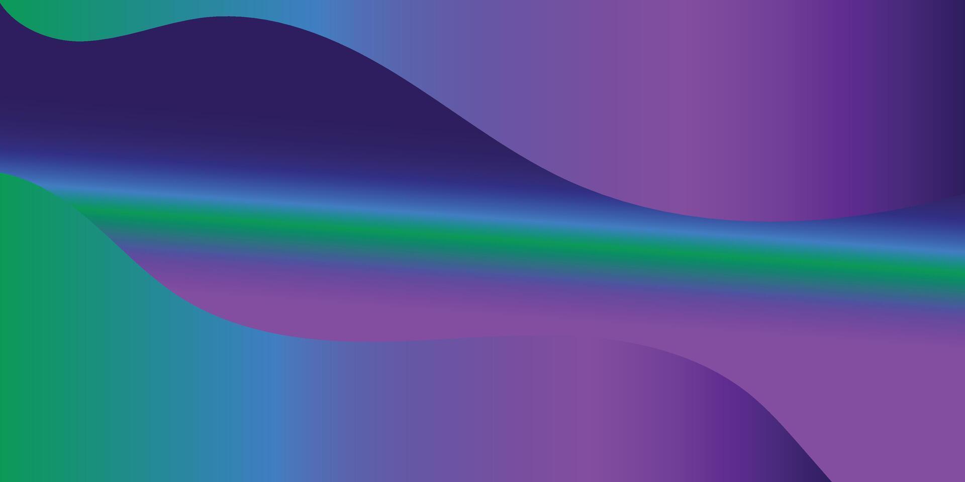 Dynamic Smooth Flowing Gradient Wave Background Vibrant Palette. vector