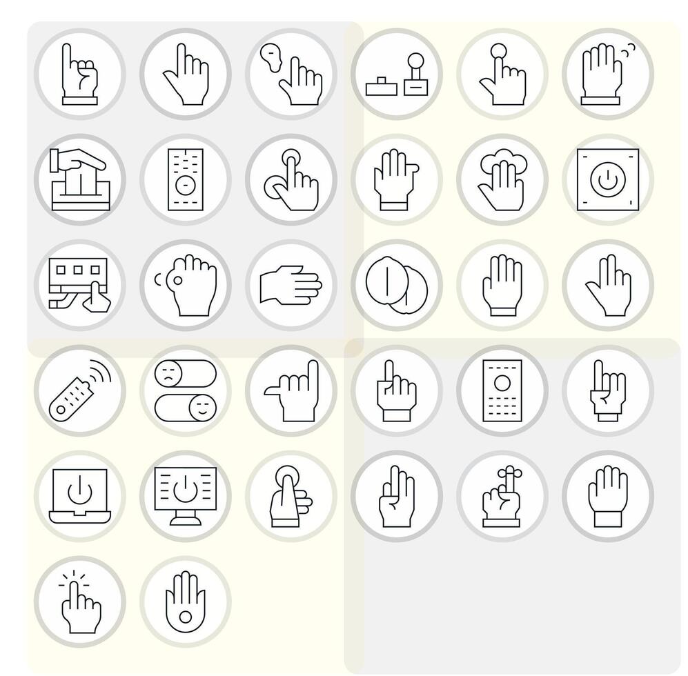 32 Pixel Aligned 256x256 Icons for Activate in elegant Thin Line design vector