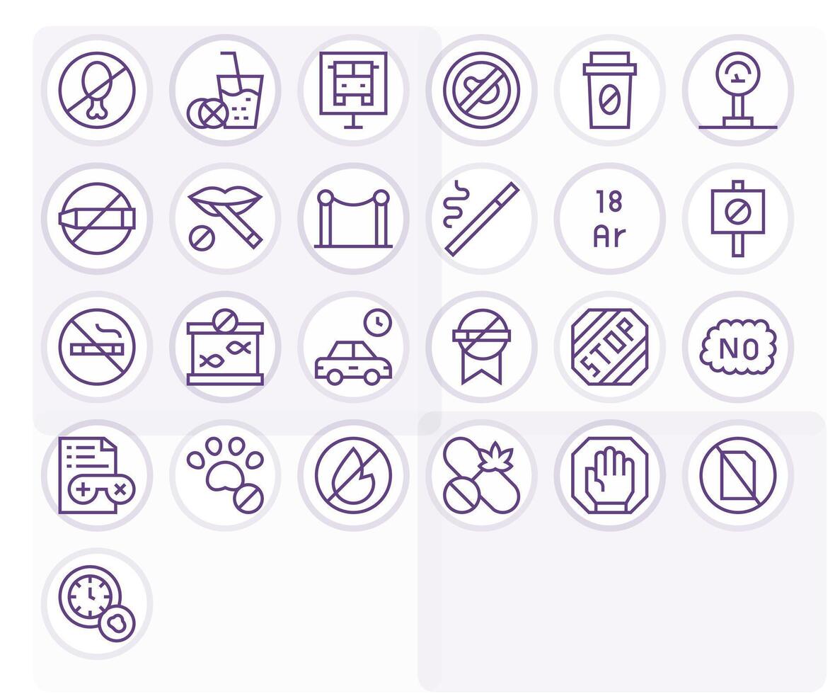 25 regular línea píxel optimizado diseños para restricción 256x256 íconos vector