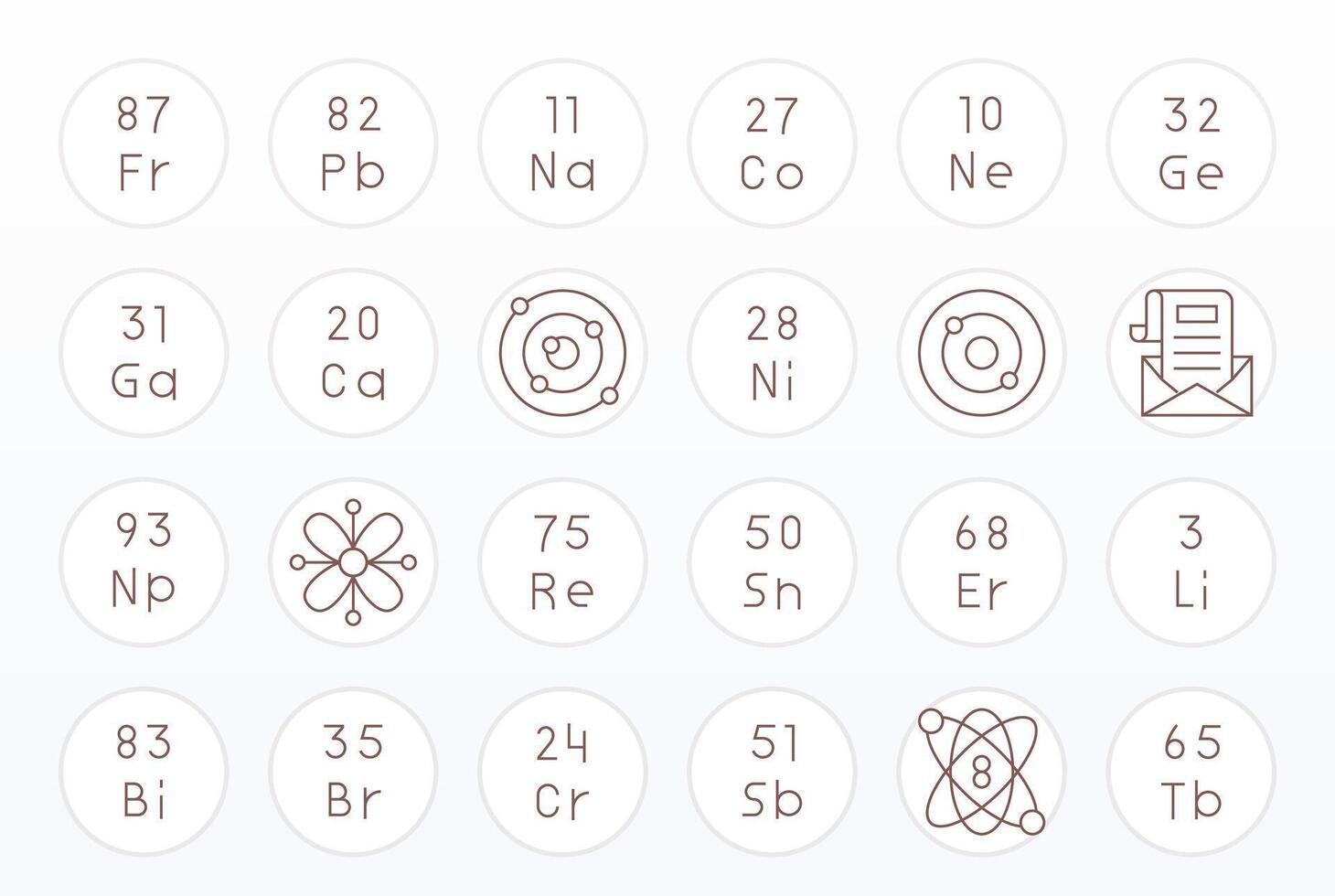 Delgado línea píxel alineado íconos desde periódico conjunto con 24 alto resolución íconos vector