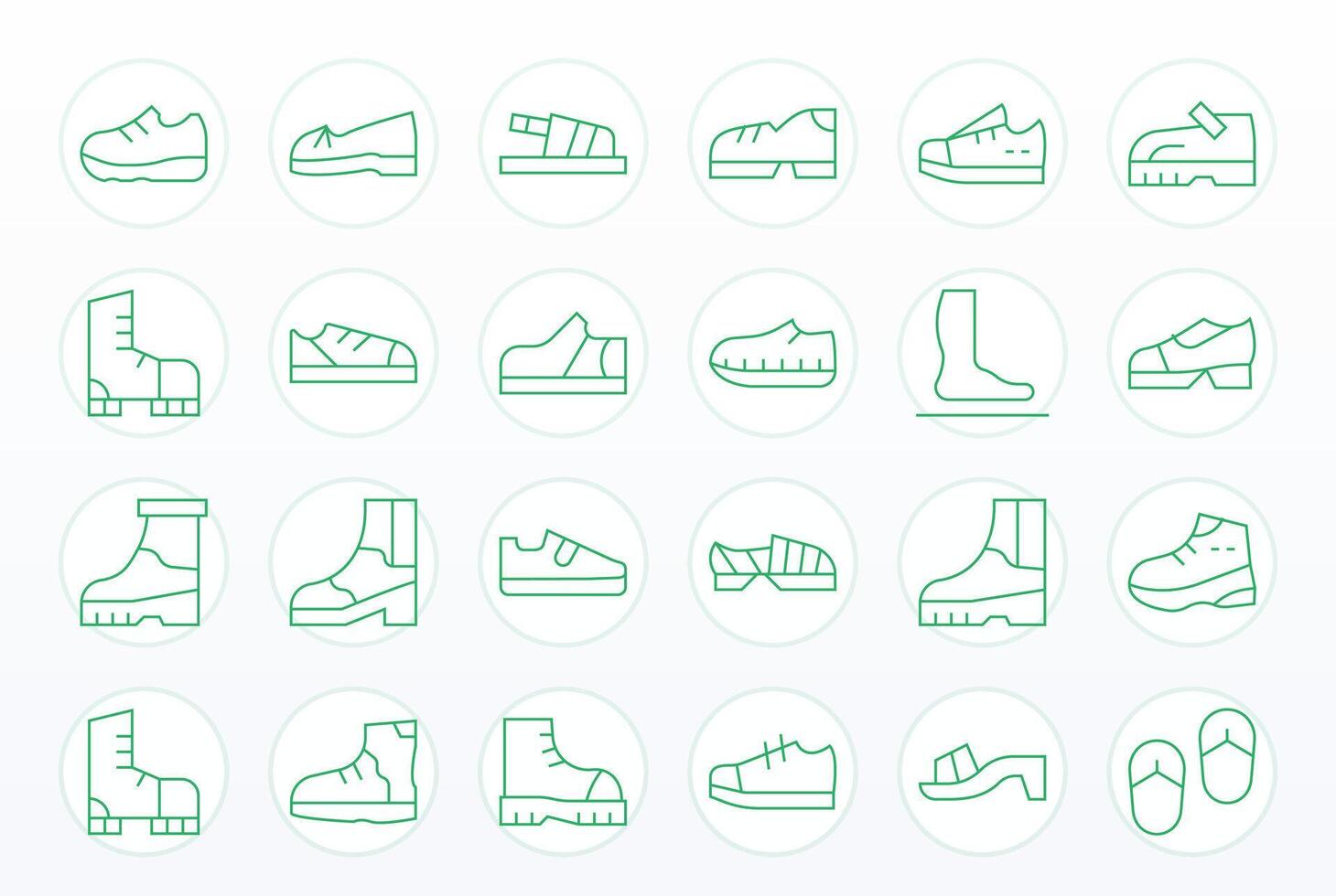 24 Thin Line Pixel Aligned 256x256 Icons from Sole Suite vector