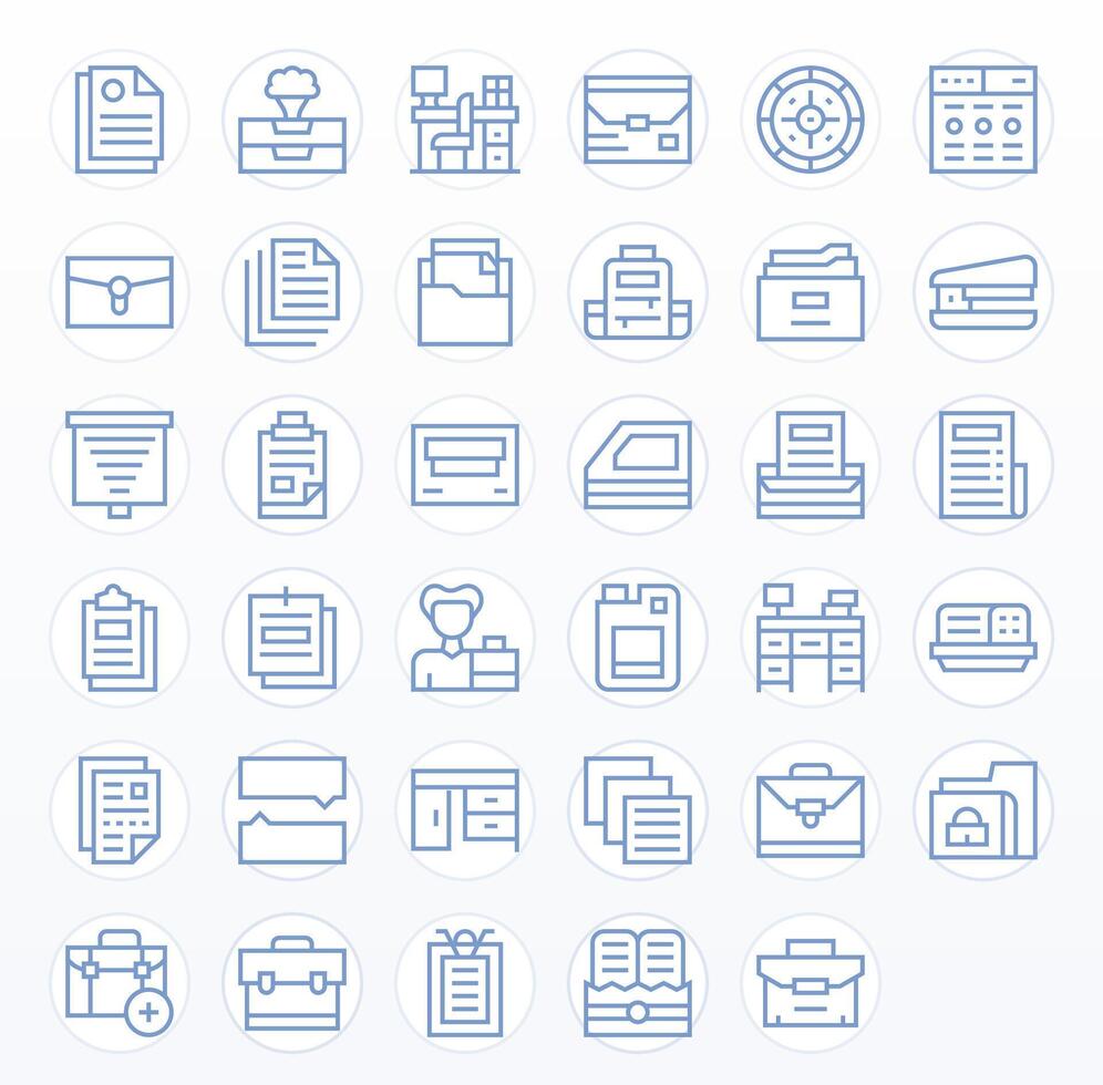 Files Design Icons featuring 35 Pixel Optimized Regular Line Style vector