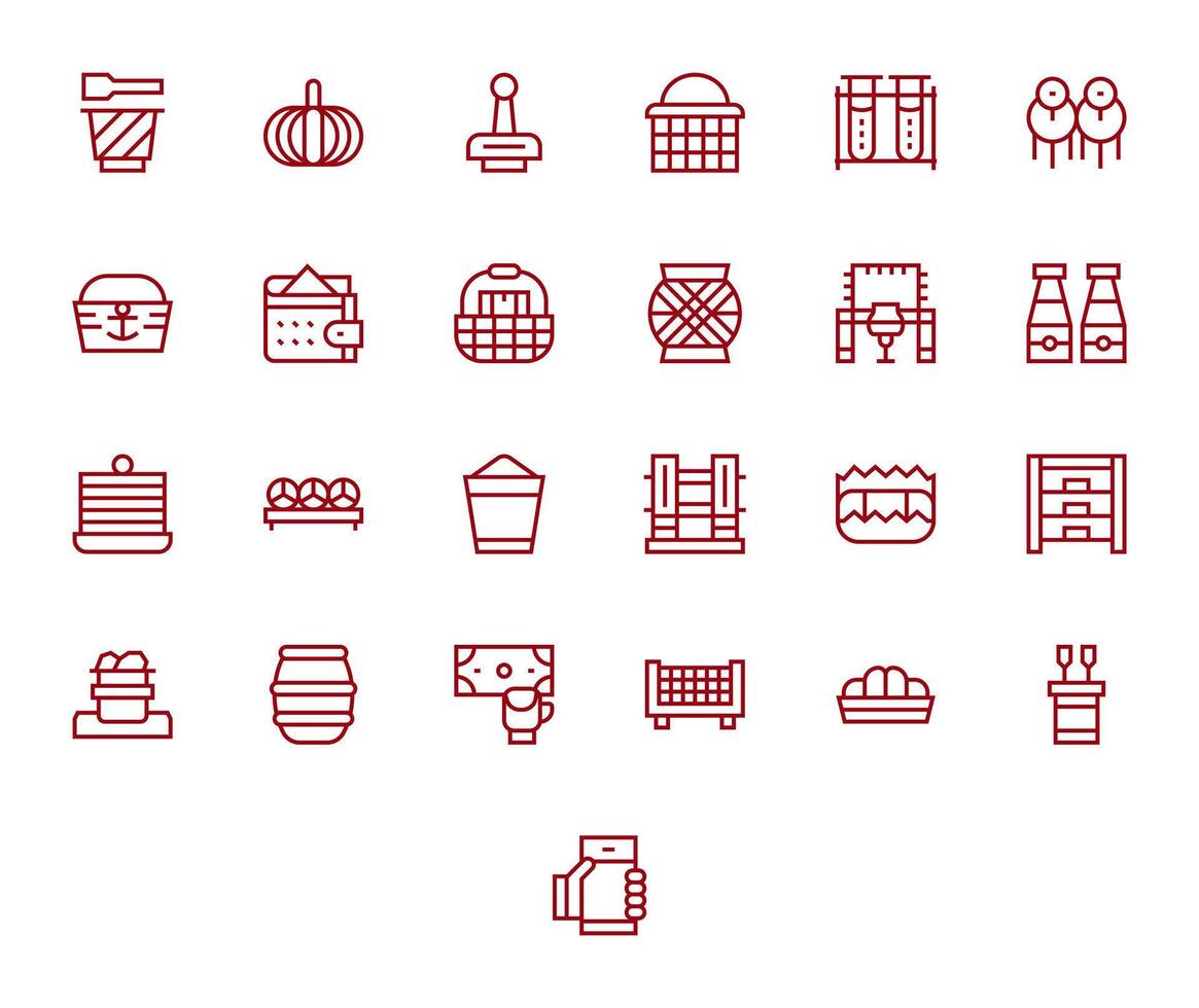 Holding Ultimate Package with 25 High Resolution Regular Line Display Perfect Icons vector