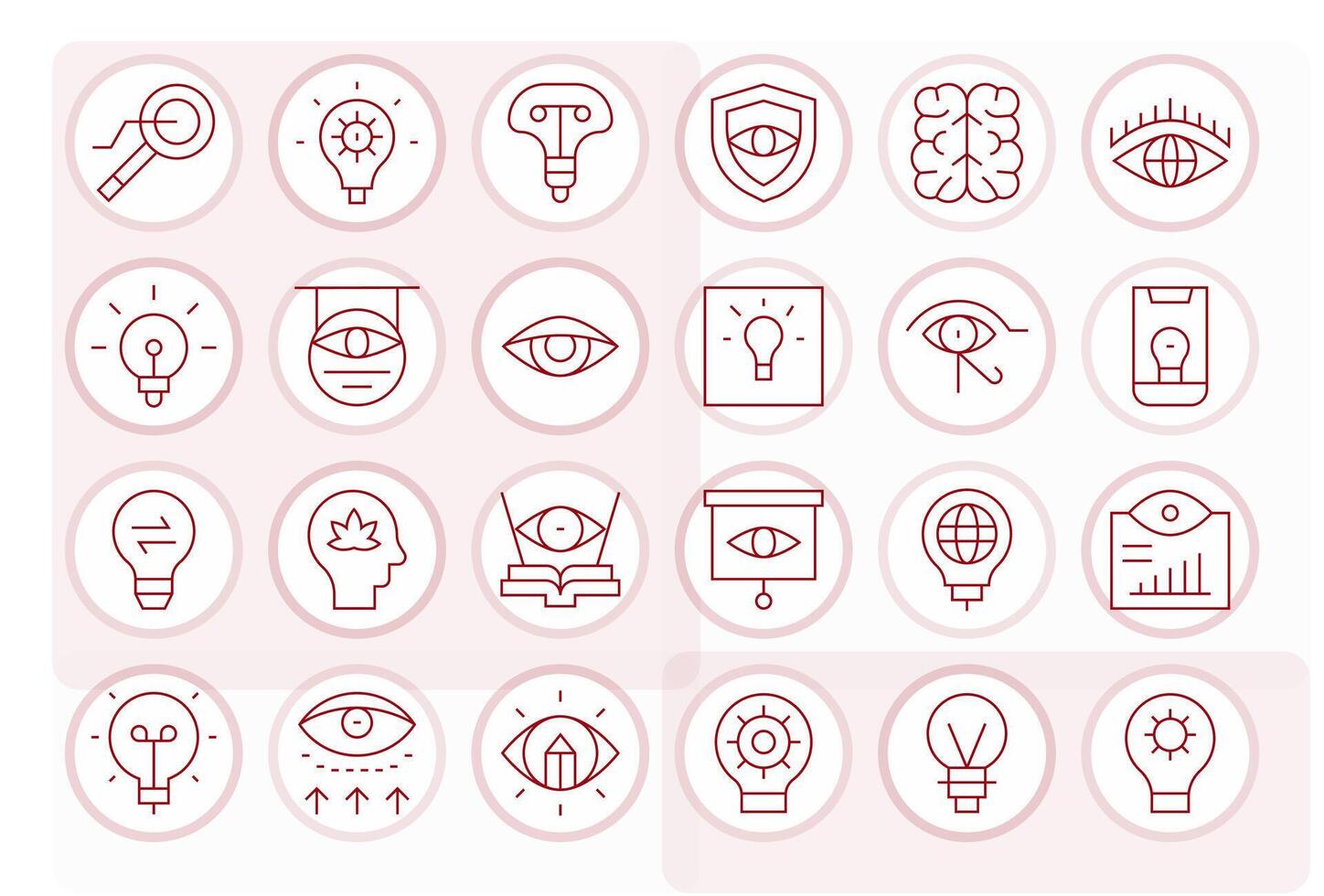 Insight Design Icons featuring 24 Pixel Aligned Thin Line Style vector