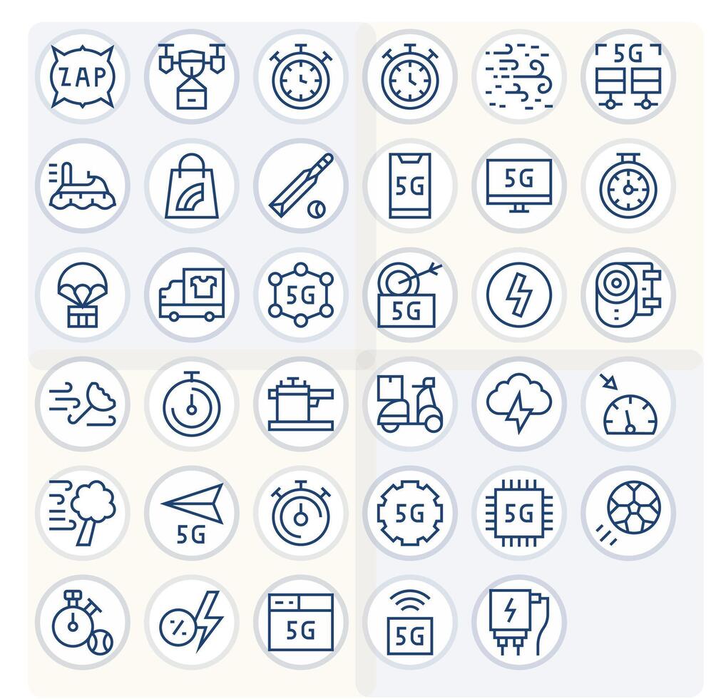 35 Regular Line Display Perfect Icons crafted for Fast Retina Ready applications vector