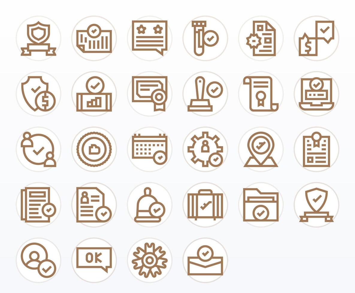 Validated Icon Repository containing 28 Bold Line Retina Ready Pixel Optimized graphics vector
