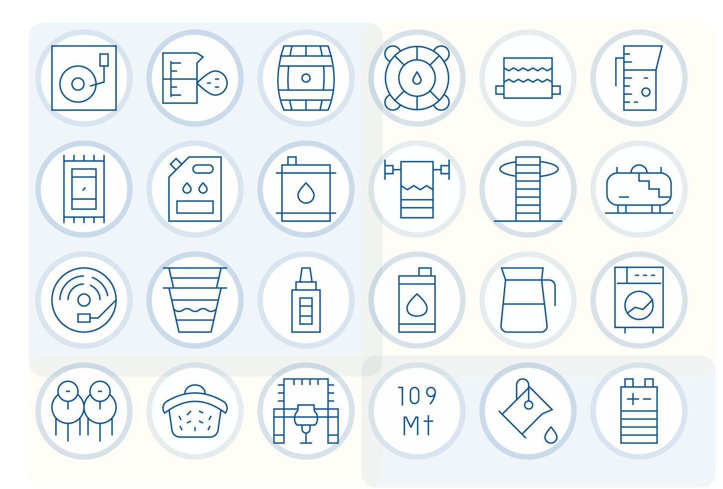 24 Thin Line PIXEL Perfect Icons for Capacity Graphics vector