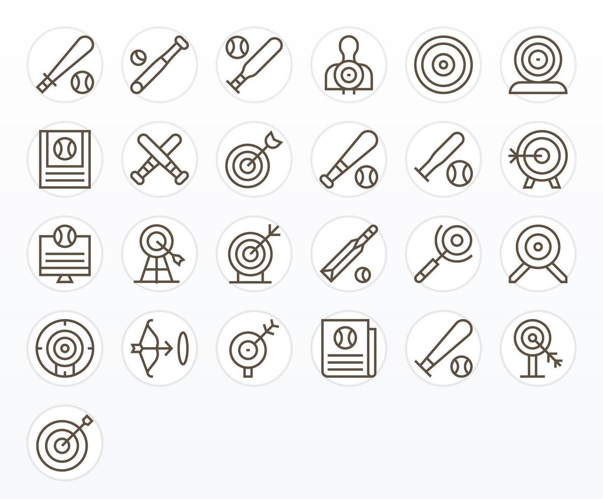 golpear icono caja de herramientas presentando 25 píxel optimizado 64 x 64 regular línea elementos vector