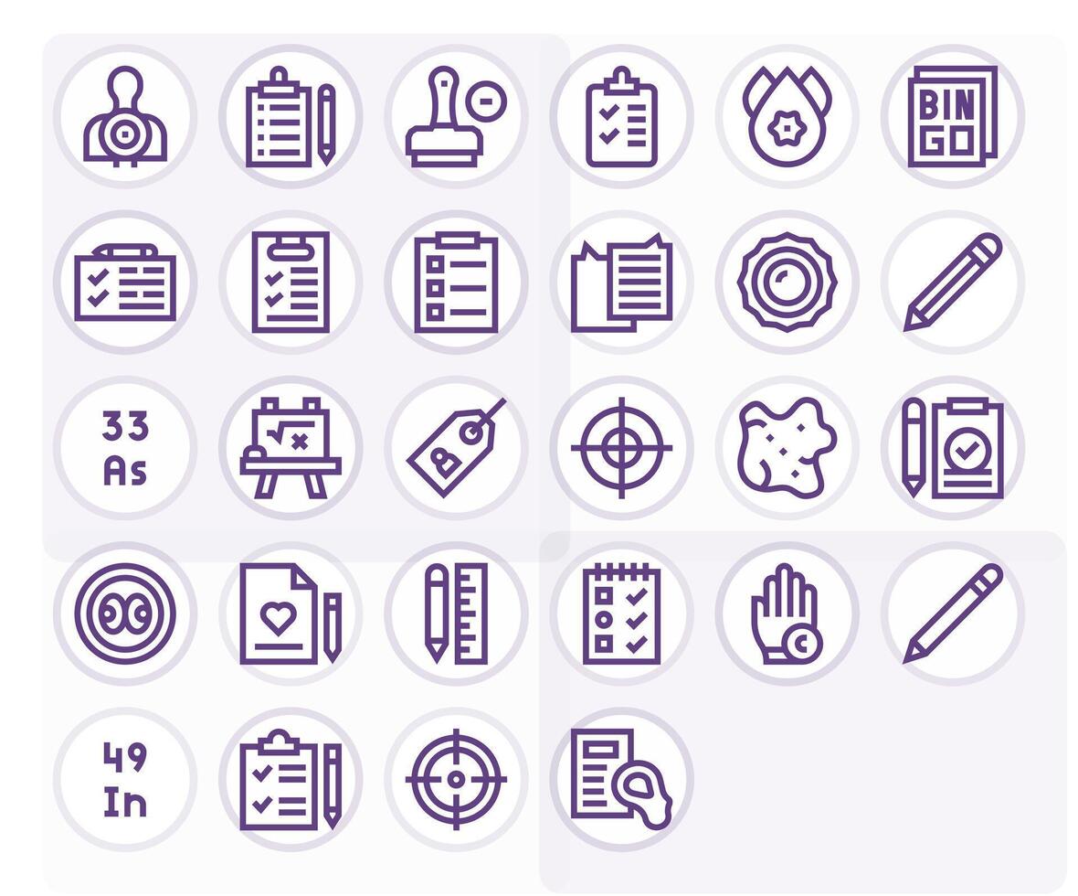 28 Bold Line Icons designed for Mark in 256x256 Editable format vector