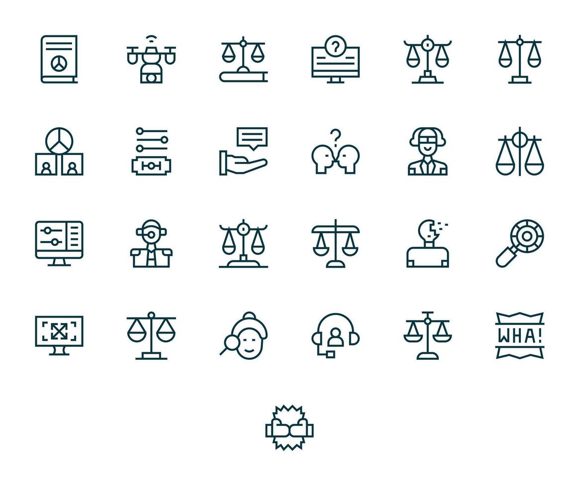 25 Regular Line Pixel Optimized Icons tailored for Resolution 256x256 interface vector
