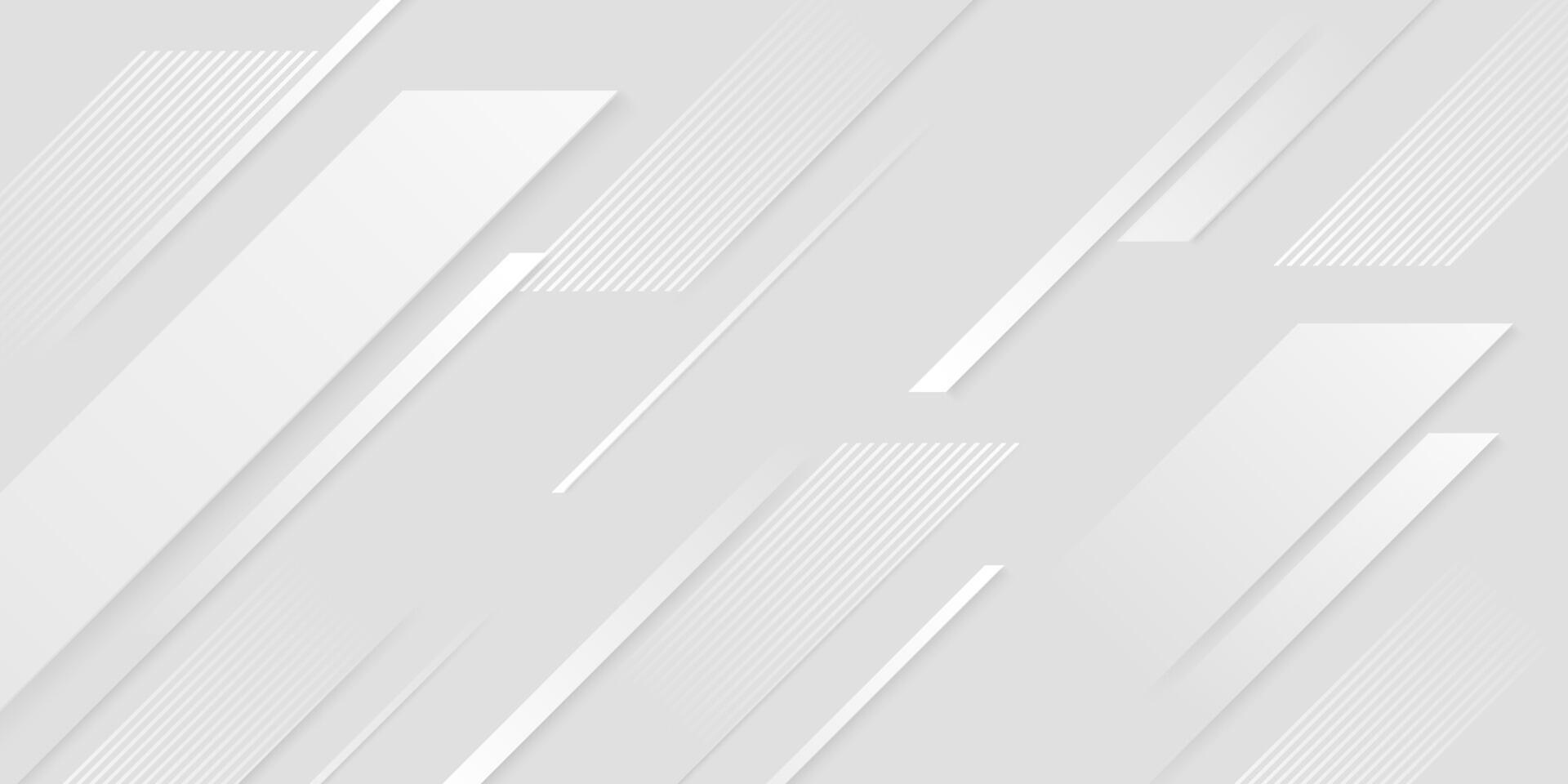Simple gray abstract background with diagonal lines and clean modern gradient effect. vector